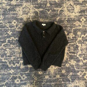 OZMA Wilma Sweater in Charcoal (S)